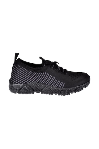 Pullman Triko Hafif Erkek Spor Ayakkabı Sneaker Plm-30504 Siyah-siyah Siyah