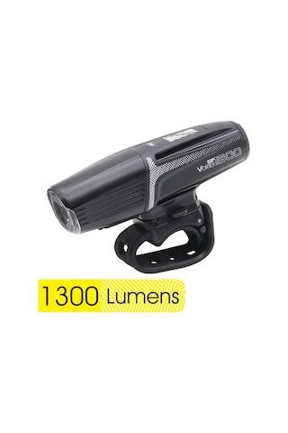 Moon Meteor Vortex Pro 1300 Lümen Usb Bisiklet Ön Lambası Siyah Siyah  - Kırmızı