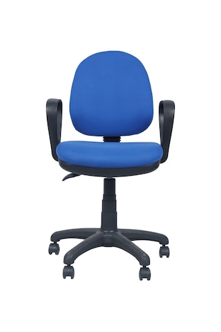 Worky Kumaş Ofis Çalışma Koltuğu Mavi