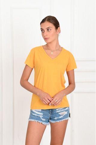 Kadın Basic Cepli Tshirt 8328 001