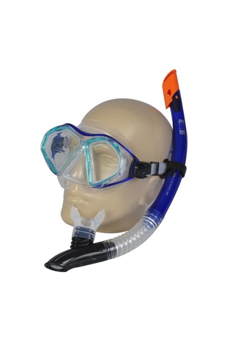 Busso M4206S Silikon Maske& Snorkel Set Çok Renkli