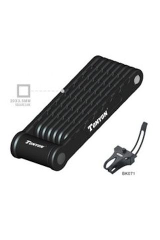 Tonyon Katlanır Halat Kilit Demir Yelpazeli