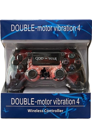 Glrtech P4l Kablosuz Oyun Kolu Double Motor Titreşimli Şarj Edilebilir Ps4 Uyumlu