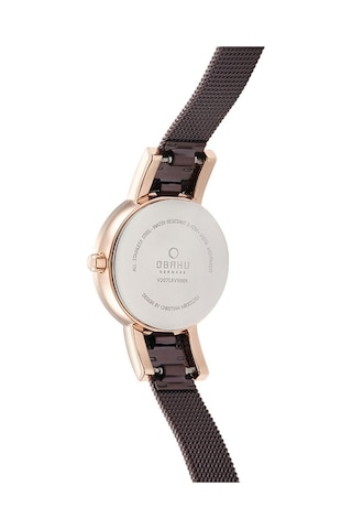 Obaku Denmark V207levnmn Kadın Kol Saati Altın