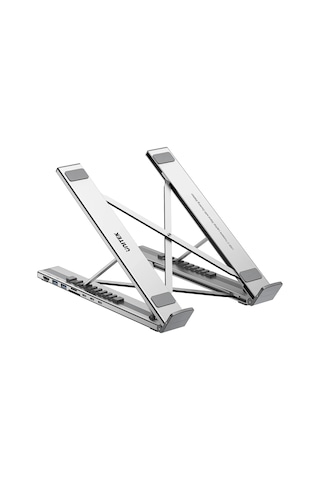 Unıtek Katlanabilir Notebook Standı Ve Bağlantı İstasyonu D1137agy01 Çok Renkli