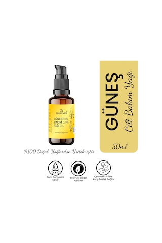 Güneş Bakım Yağı 50 Ml
