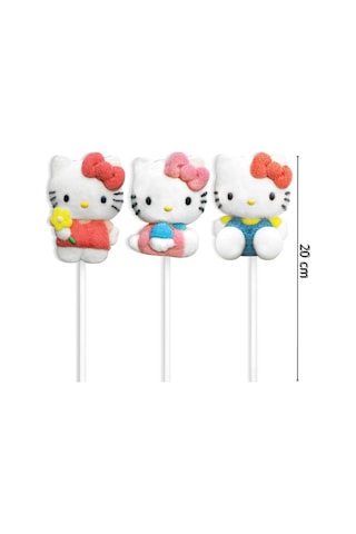 Relkon Lisanslı Hello Kitty Marshmallow Lolipop 12 x 45 G