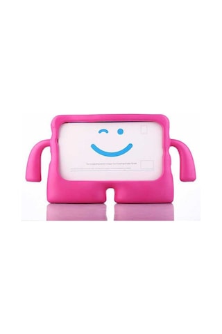 iPad Uyumlu  Pro 12.9 2021 5.nesil Sbt İbuy Standlı Tablet Kılıf - Pembe Koyu Arka Kapak