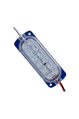 Powermaster Parlak Yanıp Sönen Mavi 24 Volt 1.2 Watt 2835 Modül Led