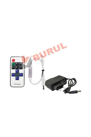 5 Metre Esnek Neon Led Şerit Dimmer Kumandalı Dekoratif Aydınlatma Seti Sb-6538 Sarı