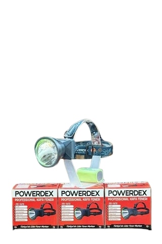 Powerdex Pd-1672 Professional Kafa Feneri Siyah