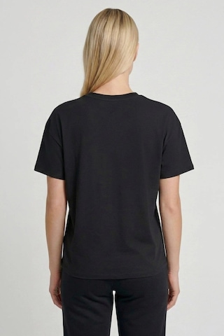 Hummel Sandalo Kadın Lacivert Yuvarlak Yaka T-shirt