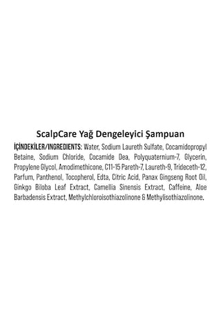 Lewel Mood Premium Scalp Care - Oil Balancing - Yağ Dengeleyici Şampuan 400 Ml Yağlı