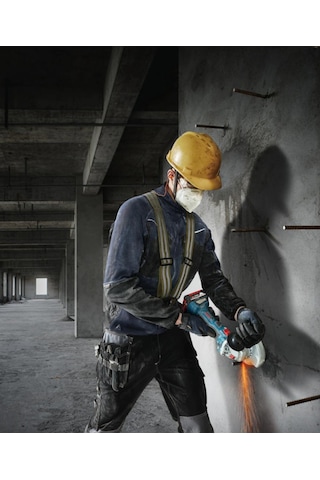 Bosch Professional GWS 180-LI 2x4ah Çift Akülü Taşlama Makinesi - 06019H9021