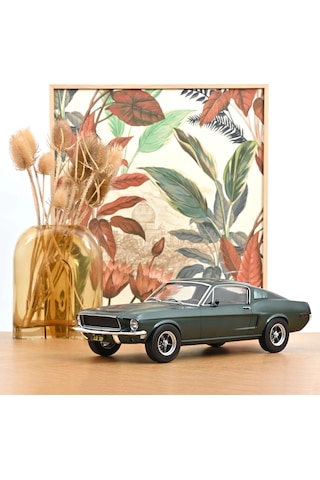 Norev 122702 1/12 Ford Mustang Fastback 1968 Satin Green Metallic