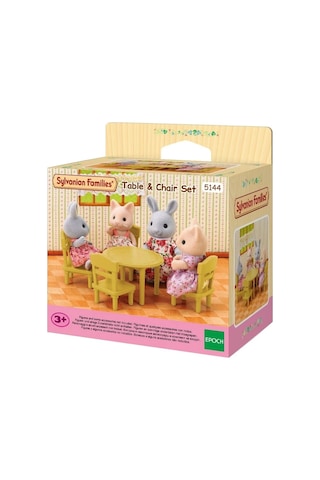 5144 Sylvanian Families Masa - Sandalye Seti Figürler Dahil Değildir +3 Yaş Standart