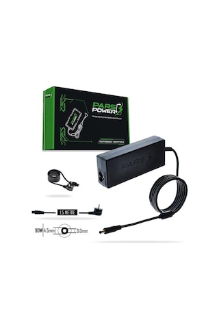 Pars Power Prs-019 90w 19.5v 4.62a- 4.5 3.0mm Siyah Adaptör-187440