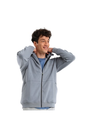 Sportive Terra Erkek Gri Günlük Stil Sweatshirt 24yetl13d03-grı Gri