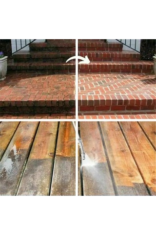 Araba Yıkama Bakım Yüksek Basınçlı Güç Su Tabancası Yıkama Su Jeti Bahçe Hortumu Değnek Meme Püskürtücü Sprey Temizleme Aracı