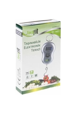 Techfit Tf-1401 Dijital El Kantarı 50 Kg Kapasiteli Terazi