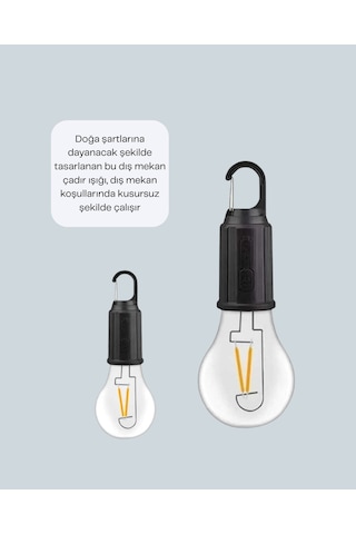 Su Geçirmez Dış Mekan Led Çadır Işığı