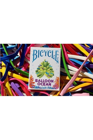 Bicycle Balloon Ocean Oyun Kağıdı Kartı İskambil Kartları Destesi