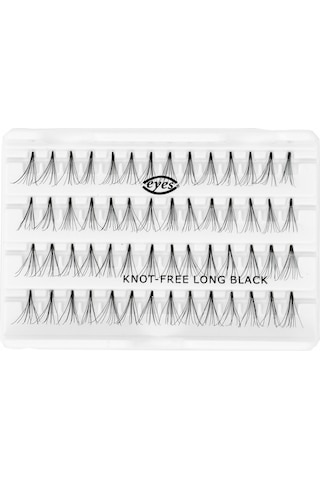 Eyes Tekli Kirpik Topuzsuz Long Siyah-35