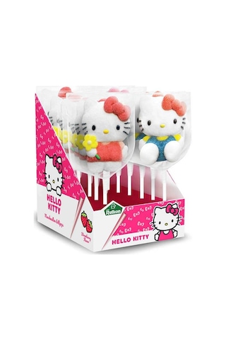 Relkon Lisanslı Hello Kitty Marshmallow Lolipop 12 x 45 G