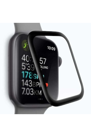 Apple Uyumlu Watch 44Mm Zore Full Yapışkanlı Cam Ekran Koruyucu (509814837)