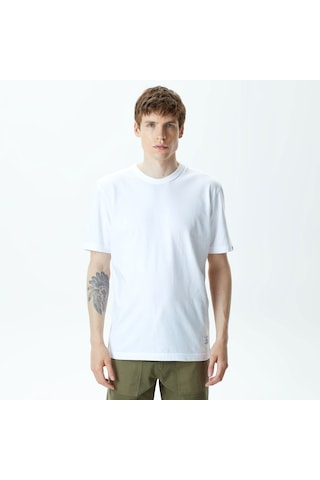 Alpha Industrıes Alpha Industries Alpha Ma-1 Unisex Beyaz T-shirt