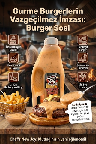 Burger Sos 2140 G X 6 Adet - 1 Koli Koli Bazlı Avantaj Paketi