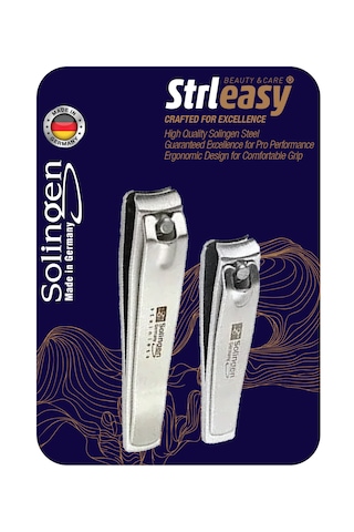 Strleasy 6568 Solıngen Çelik Tırnak Makası Seti - 2'li Strleasy 6568 Solıngen Çelik Tırnak Makası Seti - 2'li