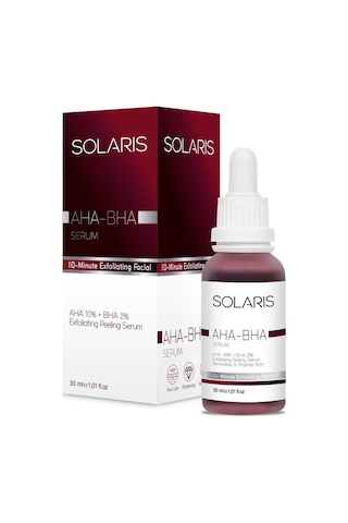 Cilt Tonu Eşitleyici Canlandırıcı Yüz Peeling Serum 30 Ml Aha 10% Bha 2% Salicylic Acid