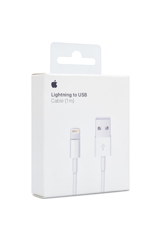 Apple MQUE2ZM/A Lightning To USB Şarj Kablosu 1 M