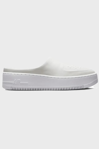 Nike Air Force 1 Lover Xx Leather Sneaker Kadın Hakiki Deri Terlik Kırık Beyaz Beyaz