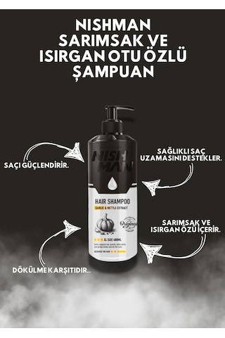 Sarımsak Ve Isırgan Otu Özlü Şampuan 480 Ml