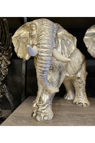 Dekoratif Fil Biblo Silver-cengizhan Unaler