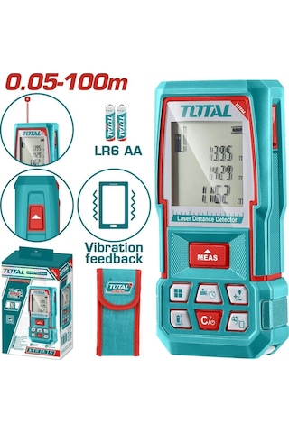 Total 0.05 - 100 Metre Lazer Metre Yüksek Kalite Tmt51036