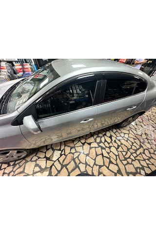 Renault Fluence Krom Çıtalı Ön Arka Set Cam Rüzgarlık