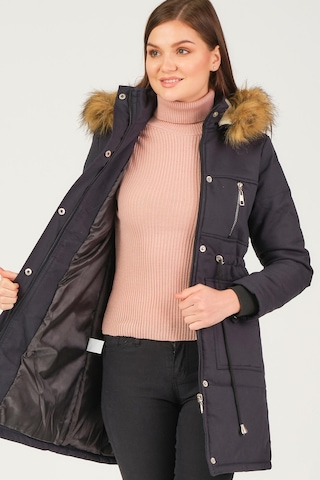 Z6711 Dewberry Cremona Bayan Kaban-düz Lacivert