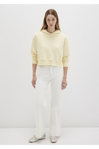 Mavi - Kapüşonlu Sarı Sweatshirt 1s10386-71187 Sarı