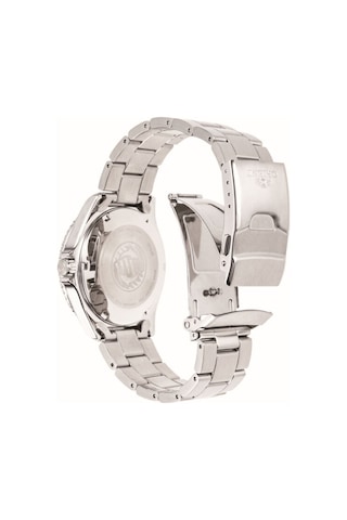 Orient Kamasu Ra-aa0811e39b Otomatik Çelik Gri Yeşil Kadran 42 Mm Erkek Kol Saati Gri