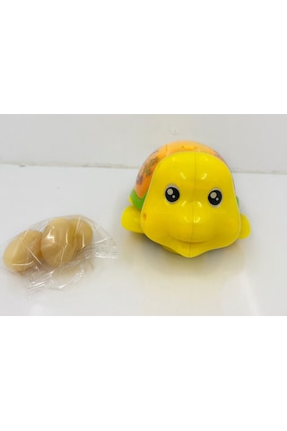 Oyuncak Yumurtlayan Kaplumbağa Sesli ve Işıklı 17 Cm Oyuncak