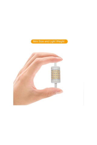 C110-130v 10w 75 Led'li R7s Mısır Lambası B-ulb Kademesiz Kısılabilir Parlaklık Ayarlanabilir Ip42 Su Geçirmezlik Ev Ofis Yatak Odası Dış Mekan Günlük Kullanım İçin Çok Renkli