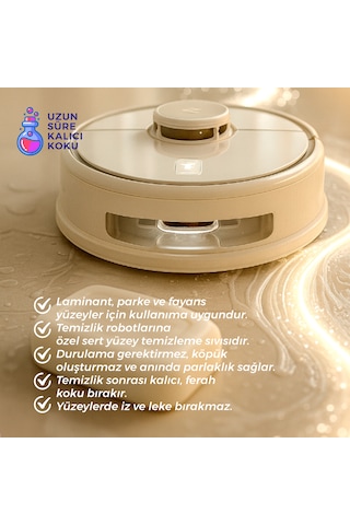 Nilem Robot Süpürge Deterjanı Beyaz Sabun Kokulu 500 Ml Tekli