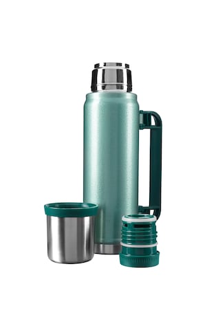 Çelik Termos 750ml Iç 304 Plastik Kulp Ve Portatif Paslanmaz