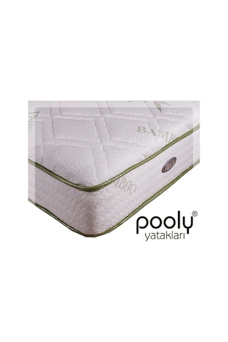 Babyhopeankara 150X200 Bamboo Ortopedik Yayli Yatak Çift Kişilik Bamboo Yatak