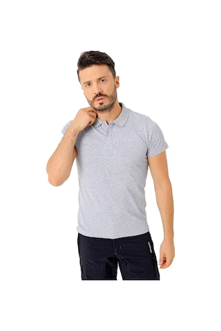 Grimelanj Uhlsport Erkek Günlük Polo T-shirt Marvin M 3201124 Grimelanj