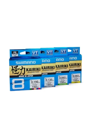 Shimano Kairiki 8 150M Steel Gray Ip Misina (488953497)