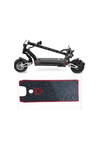 Elektrikli Scooter Aksesuar Koruyucu Paspas Onvo Rx-4 Rx4 Rx-4 Uyumlu Kırmızı Kurt Nakış Armalı